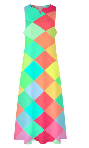 Puccelli Low-Poly designer dress